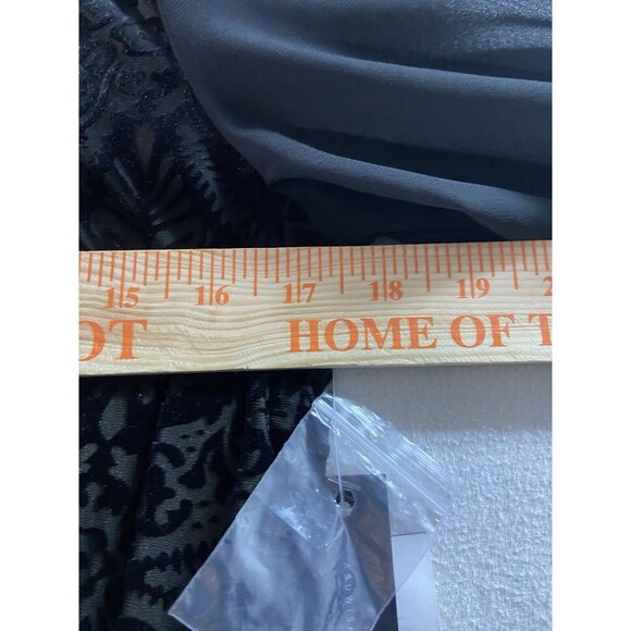 As you Wish Dress Women Medium Fairycore Bell Sleeve Damask Witchy Core Midi NWT - Picture 7 of 10